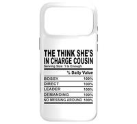 The Think She's in Charge Cousin Nutrition Cousins Hommes Femmes Coque pour iPhone 17 Pro Max