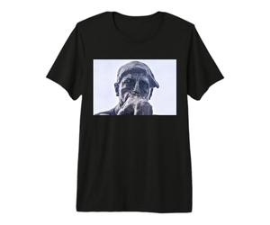The Thinker par Auguste Rodin T-Shirt Haut de Gamme
