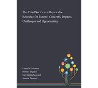 The Third Sector As A Renewable Resource For Europe