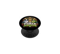 The Three Amigos Sel Lime et Tequila Fête Amusante PopSockets PopGrip Adhésif