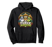 The Three Amigos Sel Lime et Tequila Fête Amusante Sweat à Capuche