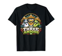 The Three Amigos Sel Lime et Tequila Fête Amusante T-Shirt