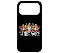 The Three Amigos with Sombrero Funny Cinco De Mayo Gnomes Coque pour iPhone 17 Pro Max