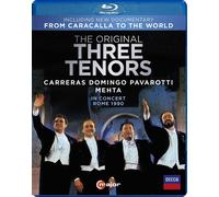 The Original Three Tenors en concert Rome 1990 – Carreras, Domingo, Pavarotti – Blu-ray (2021)