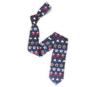 The Tie Co™ Premium Noël Secret Santa/Renne/Traîneau Cravate Cadeau Originale Col en Soie Lourd, taille unique