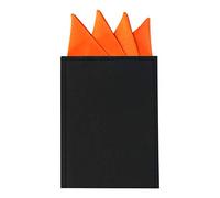 The Tie CoTM Premium Collection Poche carrée pré-pliée Motif mouchoir - Orange - Taille Unique