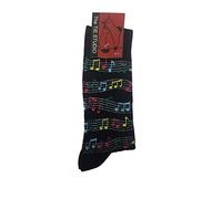 The Tie Studio Coloré Notes de Musique Chaussettes