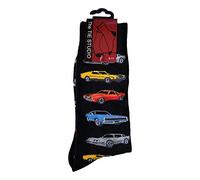 The Tie Studio Ford Rapide Voitures Conduite Moteur Unisexe Nouveauté Chaussettes Cheville Adulte Taille Adulte 6-11 [Poche]