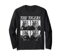 The Tigers Rockers Funny Animals Rock Music Emo Punk Band Manche Longue