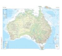 The Times Atlas : Australie - Compact - Poster - 56,5 x 41,3 cm - Plastification frontale