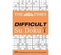 The Times Difficult Su Doku Book 1 by Times Mind Games Paperback Book Gould, Wayne (Auteur)