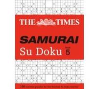 The Times Samurai Su Doku 5 by The Times Mind Games Paperback Book The Times Mind Games, (Auteur)