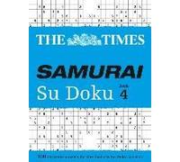 The Times Samurai Su Doku 4 by The Times Mind Games Paperback Book Inconnu (Auteur)