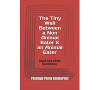 The Tiny Wall Between A Non Animal Eater & An Animal Eater : Black And White Illustrations