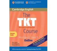 The Tkt Course Modules 1, 2 And 3 Online (Trainee Version Access Code Card)