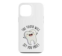 The Tooth Will Set Free Funny Dental Pun Coque pour iPhone 13 Pro Max