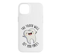 The Tooth Will Set Free Funny Dental Pun Coque pour iPhone 14 Plus