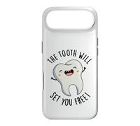 The Tooth Will Set Free Funny Dental Pun Coque pour iPhone Air