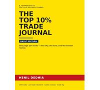 The Top 10% Trade Journal: Basic Edition - A 100-Trade Options Log & Discipline Tracker for F&O Traders · One Page Per Trade.