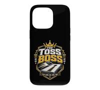 The Toss Boss Jeu de Pouf Amusant Cornhole Coque pour iPhone 13 Pro