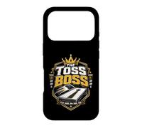 The Toss Boss Jeu de Pouf Amusant Cornhole Coque pour iPhone 17 Pro