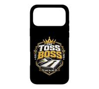 The Toss Boss Jeu de Pouf Amusant Cornhole Coque pour iPhone 17 Pro Max