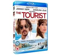 THE TOURIST BLU RAY. JOHNNY DEPP. RENTAL ONLY COPY.