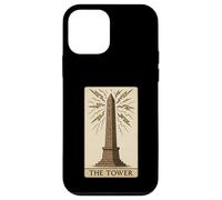 The Tower Obelisk Carte de Tarot égyptien Antique Coque pour iPhone 12 Mini