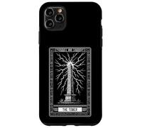 The Tower Obelisk Carte de Tarot égyptien Hiéroglyphes Arcana Coque pour iPhone 11 Pro Max