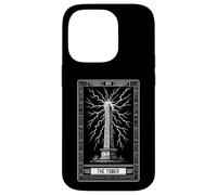 The Tower Obelisk Carte de Tarot égyptien Hiéroglyphes Arcana Coque pour iPhone 14 Pro