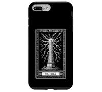 The Tower Obelisk Carte de Tarot égyptien Hiéroglyphes Arcana Coque pour iPhone 7 Plus/8 Plus