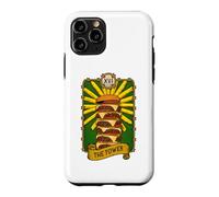 The Tower Tarot Carte de Tarot pour Amateur de Hamburger Coque pour iPhone 11 Pro