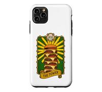 The Tower Tarot Carte de Tarot pour Amateur de Hamburger Coque pour iPhone 11 Pro Max