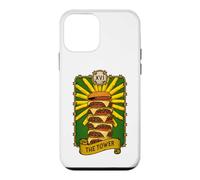 The Tower Tarot Carte de Tarot pour Amateur de Hamburger Coque pour iPhone 12 Mini