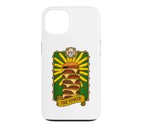 The Tower Tarot Carte de Tarot pour Amateur de Hamburger Coque pour iPhone 13