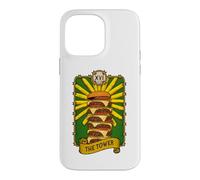 The Tower Tarot Carte de Tarot pour Amateur de Hamburger Coque pour iPhone 14 Pro Max