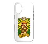 The Tower Tarot Carte de Tarot pour Amateur de Hamburger Coque pour iPhone 17