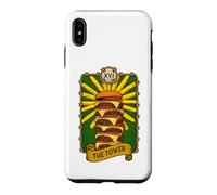 The Tower Tarot Carte de Tarot pour Amateur de Hamburger Coque pour iPhone XS Max