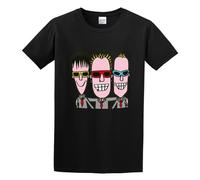 The Toy Dolls Punk Rock Band Tees Black Men's T-Shirts O-Neck Unisex Short Sleeve T-Shirt Black L