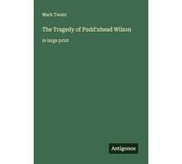 The Tragedy of Pudd'nhead Wilson: in large print