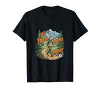 The Trail Knows My Name Design randonnée Aventure T-Shirt