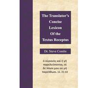 The Translator's Concise Lexicon of the Textus Receptus