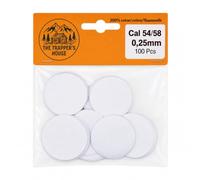 THE TRAPPER'S HOUSE - Lot de Calepins de Tir Poudre Noire - 100% Coton | Patchs de Tir pour Pistolet,carabine et fusil à silex,percussion ou meche