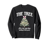 The Tree is Lit Funny Christmas Sweatshirt