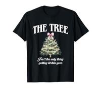 The Tree is Lit Funny Christmas T-Shirt
