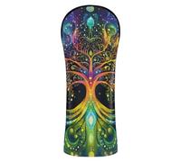 The Tree of Life Couvre-têtes de golf colorés avec numéros interchangeables conçus pour s'adapter à tous les bois et conducteurs