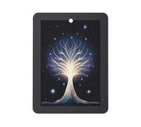 The Tree of Psychic Life Désodorisant pour voiture à suspendre, tablettes d'aromathérapie parfumées longue durée, cartes parfumées carrées pour véhicules, chambre à coucher, armoire - Style gris