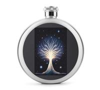 The Tree of Psychic Life Flasques pour liqueur, bouteille en acier inoxydable, étanche, portable, pour l'extérieur, le camping, les voyages, cadeaux de 140 ml