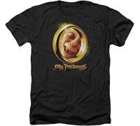 The Trilogy Gollum My Precious Movie Adult Heather T-Shirt Tee (Small) Mens