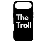 The Troll - Titres minimalistes drôles Coque pour iPhone Air